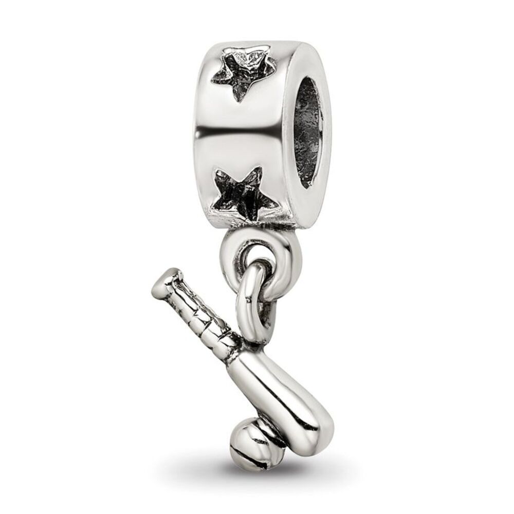 Kazi Luxury Sterling Silver Reflections Baseball … - image 1